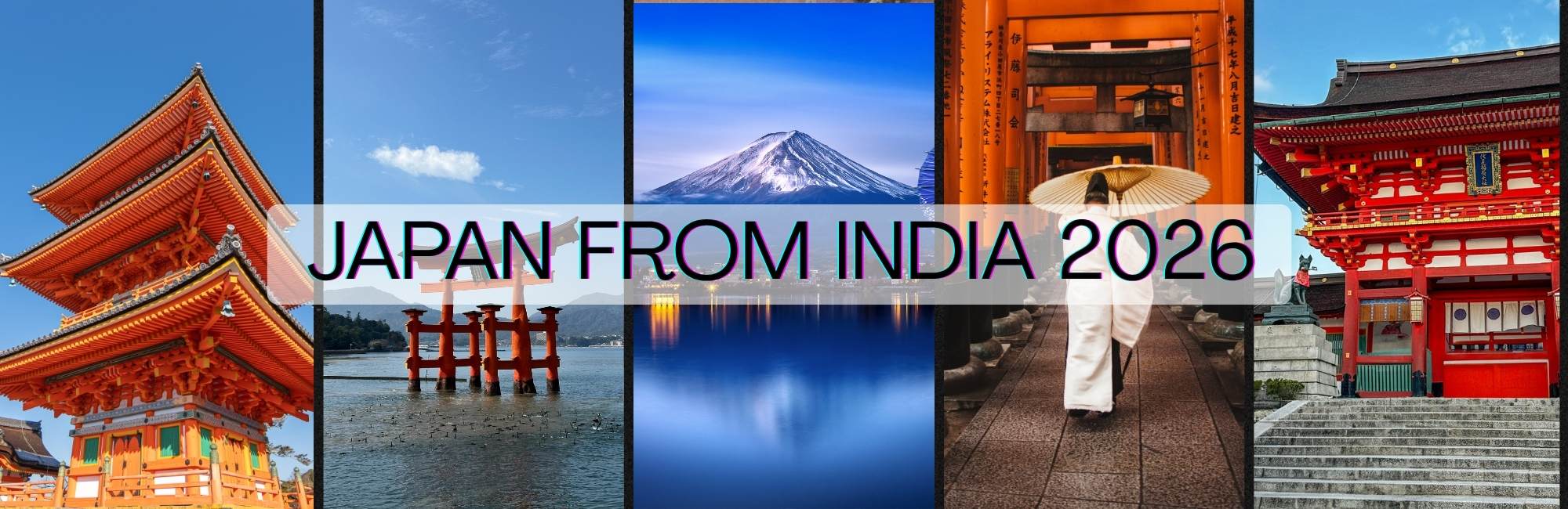 Japan Tour from India 2026