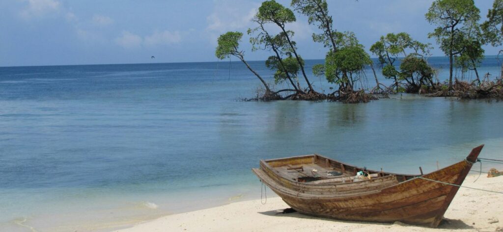 Calm Andaman beach suitable for families with kids