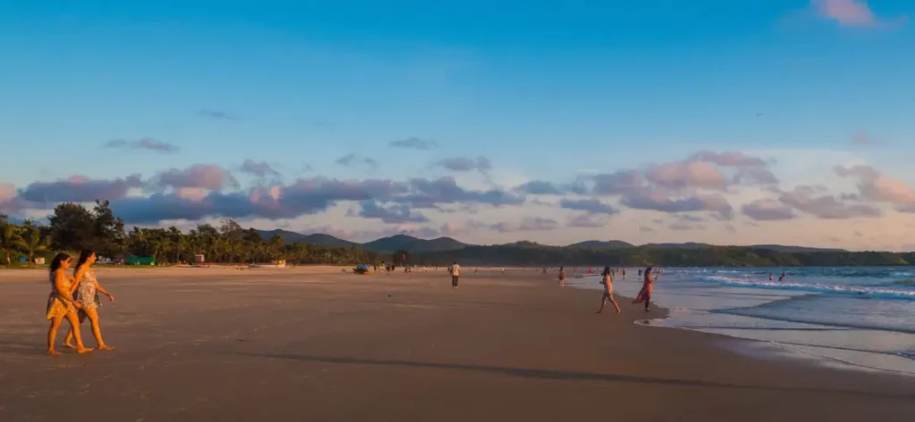 classic beach and weather in Goa